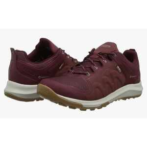 NIB -KEEN Explore WP Woman's 7 Tawny Port/Satellite Hiking Outdoor Trail Shoes‎